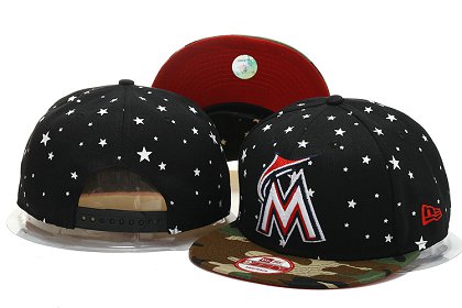 Miami Marlins Snapback Hat YS M 140802 13